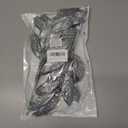 20 Pieces Artificial Silver Glitter Leaf Spray Leaf Picks 13" Tall for Christmas Winter Wedding Wreath Tree Swag Floral Arrangment Vase Bouquets Table Centerpieces Decoration