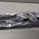 LazBlinds No Drill Blackout Roller Shades, 26.5" W x 72" H, Black