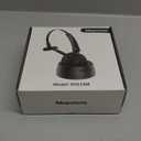 Bluetooth Headset, Wireless Headphone with AI Noise-Canceling Microphone On Ear Wireless Headset with USB Dongle for Computer Office (Black)