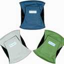 Paw Legend Washable Dog Belly Band Wrap Diapers for Male Dog | High Absorbing Puppy & Doggy Diapers Male (3 Pack,Army,Grey,Navy,Small)