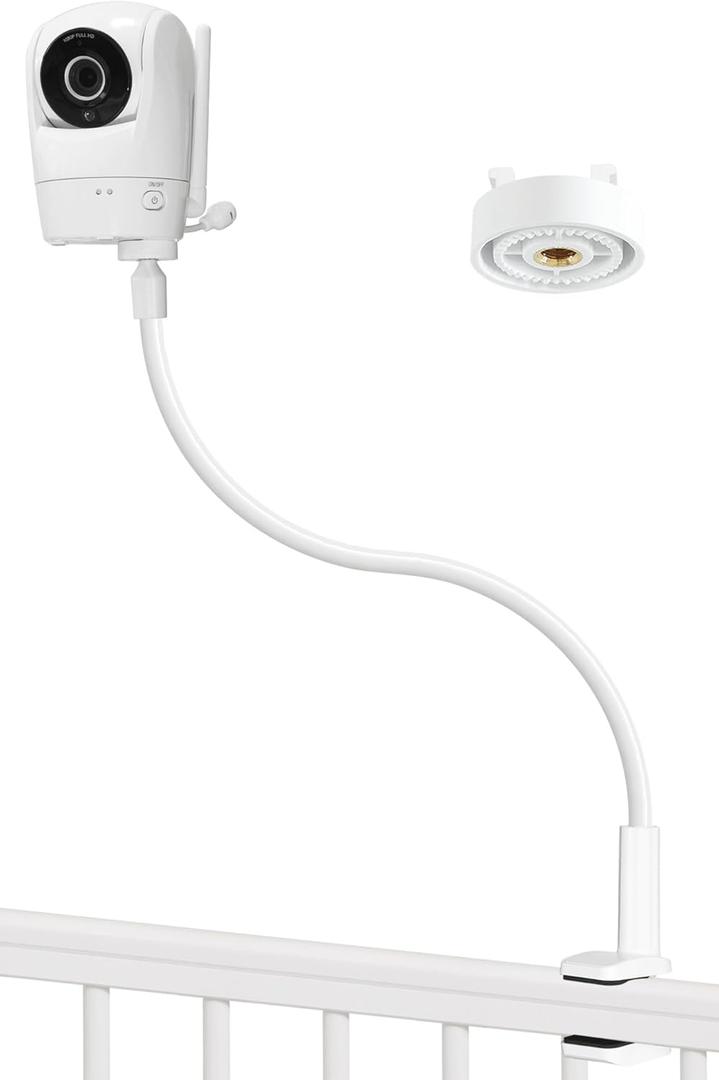 Upgraded Stronger Baby Monitor Mount for VTech New VM901, VM928HD, VM919HD, VM5463 Cameras, 31.5 Flexible Holder Stand for Crib, Shelves, or Furniture - No Tools or Wall Damage