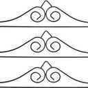 Garden Flag Wall Hanger, 3Pcs Metal Garden Flag Hanger Garden Banner Holder for Garden Lawn Porch Wall (Black)