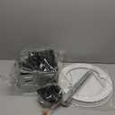 Fitop Bathroom Exhaust Fan with Light,130 CFM 47W Ceiling Mount Shower Ventilation Exhaust Fan, 1.5Sones Bathroom Vent Fan with Light, Fan 1100LM LED Light 3000K/4000K/5000K (White)