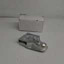 Quick Products QP-HS3022Z Zinc Trigger-Style Trailer Coupler - 1-7/8" Ball, 3" Channel - 2,000 lbs, SILVER