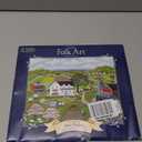 Lang Folk Art 2026 Wall Calendar  13.4"  12", 12-Month Calendar with Stapled Binding, Linen-Embossed Folk Art by Mary Singleton, Rural American Scenes