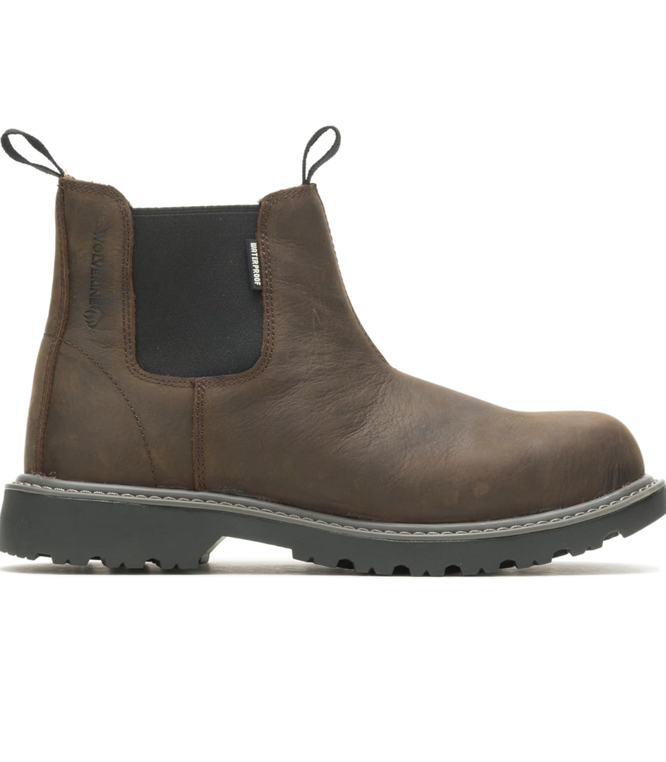 WOLVERINE Men's Floorhand Romeo Waterproof Work Boot 10.5 M