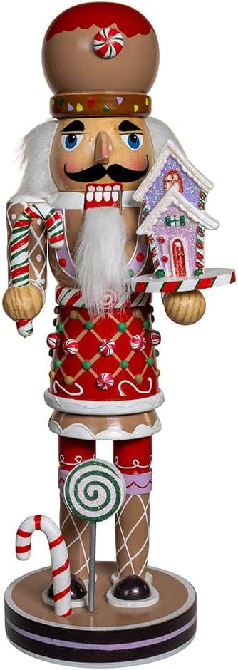 Kurt Adler 12-inch Gingerbread Nutcracker