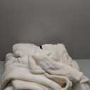 LaffyLo Electric Heated Blanket Queen Size - 84"x90", Soft Flannel Heating Blanket, 10 Heating Levels, 1-12 H Auto Shut Off, Dual Controllers, Breathable Warm and Washable for Bed, White Cord Not Included