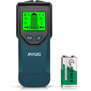 Stud Finder Wall Scanner - 5 in 1 Stud Finder Tool w/Smart Chip and HD LCD Display, Stud Detector Beam Finders for the Center and Edge of Wood AC Wire Metal Studs Joist Pipe (oceanic)