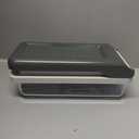 Mueller Vegetable Chopper Mandoline Slicer, Food Veggie Chopper, Cheese Grater, Onion Vegetable Cutter with Container, Dicer, Kitchen Gadgets & Essentials, White Sand/Grey