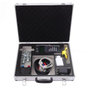 Handheld Ultrasonic Flowmeter TDS-100H Digital Ultrasonic Liquid Flowmeter Portable Liquid Flow Meter Clamp on Flowmeter with M2 Transducer for Copper PVC Pipe DN50-700mm 1/2''-28"