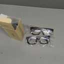 CCVOO +0.5 Stylish Reading Glasses for Women, Eyeglasses, Blue Light Readers for Women, Computer Eye Glasses, Cheaters (Black + Leopard + Tortoiseshell+ Clear)