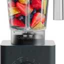Chefman Obliterator 48 oz Countertop Blender for Smoothies, 1380W Motor to Crush Ice, Nuts, and Frozen Fruit with Stainless Steel Blade, Auto Blend Function, Includes Tamper and Scraper