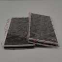 A-Premium 2-PC Cabin Air Filter with Activated Carbon Compatible with BMW 525i, 528i, 528xi, 530i, 530xi, 535i, 535xi, 545i, 550i, 645Ci, 650i, M5, M6