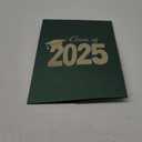 Graduation Decorations 2025 Guest Book, Grad Party Decorations Class of 2025, Green and Gold Theme