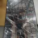 Bathroom Mirror 48" x 30", Large Rectangle Wall Mirror, Black Metal Frame Wall Mounted Mirrors for Bathroom, Vanity, Bedroom, Entryway Decor(Horizontal/Vertical)