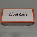 COOL CUTE Jelly Bras for Women No Underwire Sexy V-Neck Mesh Comfy Wireless Bralettes Seamless Everyday Tshirt Bra (Small, Beige)