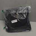 FREE SOLDIER Men's Waterproof Snow Insulated Pants Winter Skiing Snowboarding Pants with Zipper Pockets (Small(30-32)/32L, Black)