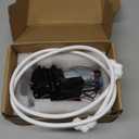 DC 12V water dispenser pump 1.6LPM 35PSI self-priming 1.3m, compatible with Primo, Avalon, Brio bottom loading water cooler water dispenser pump replacement, DP005A2 pump replacement.