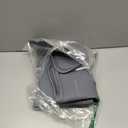 Pee Pad Tray Holder for Dogs - Fits Up to 25 x 25 in. Square Potty Training Pads No Spill Raised Lip High Edge Silicone Mat, Extra Thick and Non-Slip for Indoor Floor Protection (Large, Grey) | eenk (Gray)