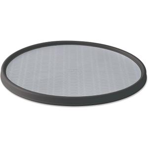 Copco Non-Skid Pantry Cabinet Lazy Susan Turntable, 18-Inch, Charcoal/Light Gray