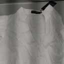 LUYANA Womens Oktoberfest Dirndl Blouse Bavarian Traditional White Dirndl Shirts Double-Layered Sleeve S-3XL