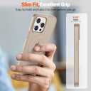 SUPFINE Magnetic for iPhone 15 Pro Case(Compatible with MagSafe)(Military Grade Drop Protection) Slim Translucent Matte Shockproof with Anti-Fingerprint Phone Case, Desert Gold