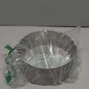 Ateco Round Cake Ring Dessert Mold, 3" High x 7.875" Diameter, Stainless Steel