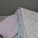 SCHNAUZER HOME Twin Size 2 Piece Quilt Set, Bailey Printed Bedding Coverlet Set, Lightweight Soft Reversible Bedspread Sets for All Season (1 Quilt & 1 Pillow Shams)