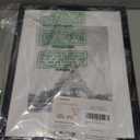 upsimples 11x14 Picture Frame, Display Pictures 8x10 with Mat or 11x14 Without Mat, Wall Hanging Photo Frame, Black, 1 Pack