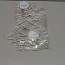 DANLI Christmas Decorations Window Lights Iron Frame Christmas Tree Lights with Suction Cup, Timer, Battery Operated Window Silhouette Lights for Home Wall Door Indoor Outdoor Decor(2PCS)