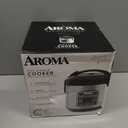 AROMA Digital Rice Cooker, 4-Cup (Uncooked) / 8-Cup (Cooked), Steamer, Grain Cooker, Multicooker, 2 Qt, Stainless Steel Exterior, ARC-914SBD