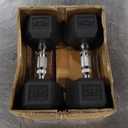 CAP Barbell Coated Dumbbell Weight | Multiple Options Pairs & Sets (50 lb - Set (25 lb x 2))