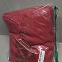 VACVELT 5 Piece Pinch Pleated Duvet Cover Full/Queen Size Set, Burgundy Pintuck Duvet Cover with Zipper & 8 Ties, Shabby Chic Microfiber Duvet Cover + 2 Pillow Shams + 2 Pillowcases, No Comforter