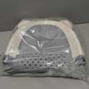 Orzbow Baby Bath Support, Foldable Newborn Bathtub 0-6 Months, Non-Slip Soft Baby Bath Tub with Suction Cups, Ergonomic Design, Newborn Infant Essentials Must Haves, Gray