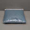 100% Waterproof Recliner Chair Covers, Anti-Slip Small Recliner Cover, Washable Recliner Slipcover with Pocket, Elastic Straps for Pets, Dogs, Gray Blue (23in)