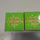 2 x In My Christmas Era Gift Card Holder (10.3cm x 10.3cm x 1.7cm)