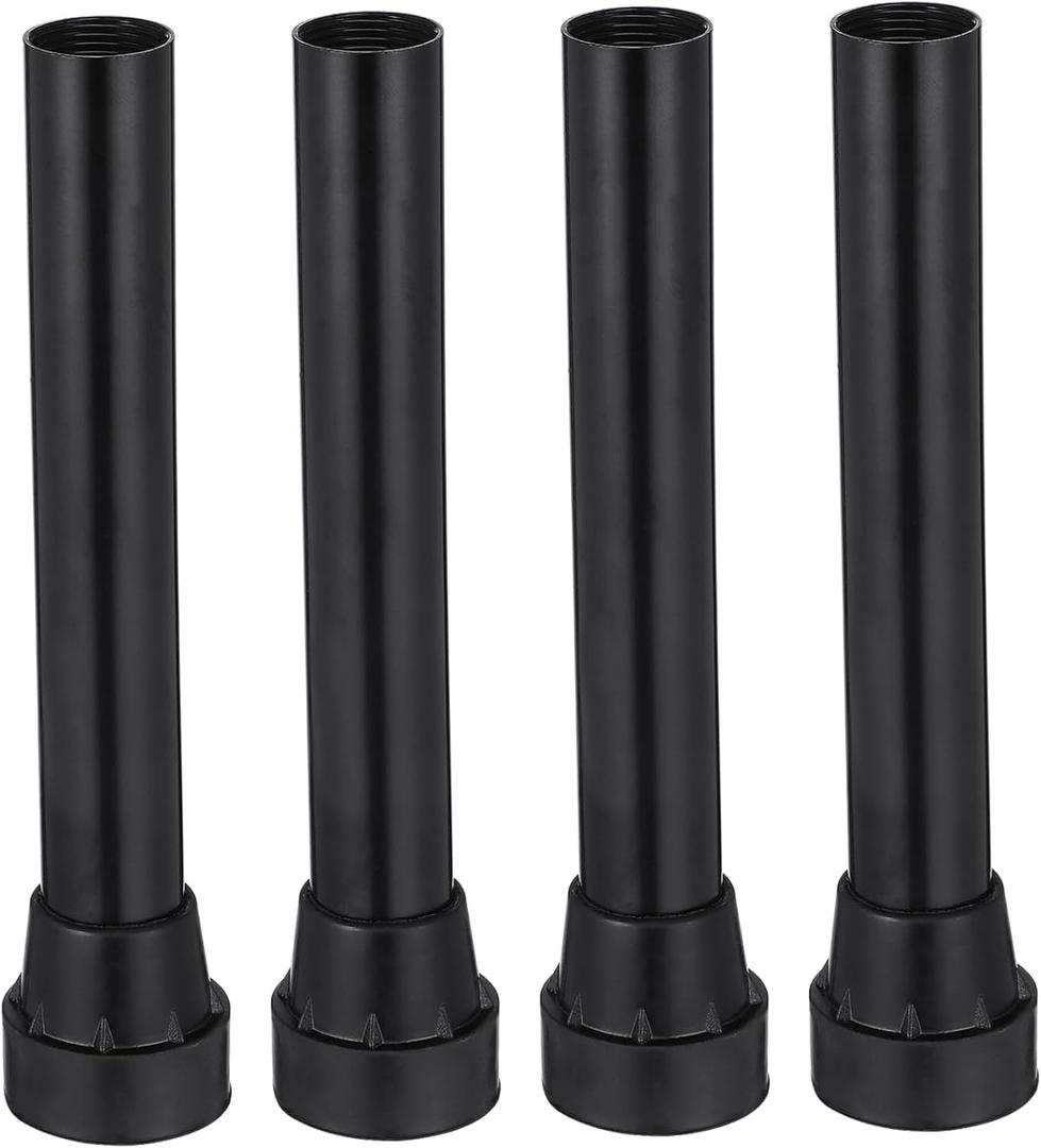 Mipcase 4pcs Trampoline Replacement Legs 7 Inch Universal Stainless Steel Trampoline Leg with Pad Mini Trampoline Tube Accessories