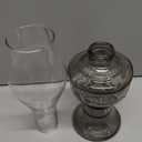 DNRVK Chamber Oil Lamp 13" Classic Glass Kerosene Lamp Home Decor Lighting Vintage Oil Lamps for Indoor Use Rustic Oil Lantern for Tabletop Decor and Emergency Lighting