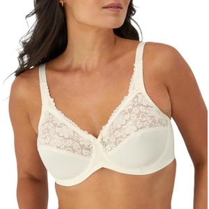 Lilyette Women's Microfiber Minimizer, Pearl, 34D