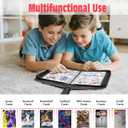 Baseball Card Binder,4 Pocket Trading Card Binder with 50 Removable Sleeves Can Hold 400 Cards, Waterproof Card Holder for Sports Cards,MTG,TCG,Game Cards (White, 400 Cards)