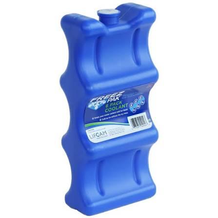6 PACK CAN CHILLERS REUSABLE ICE COOL PACKS
