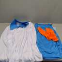 Halloween Costume for Men Classic White Shirt and Pants Outfit Cosplay Fancy Dress Suit Medium