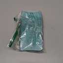 Wallet Case for Galaxy S21 with Tempered Glass Screen Protector, Mandala Leather Flip Credit Card Holder Stand Phone Cover Case for Samsung Galaxy S21 5G Green