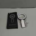 JMH Magnifying Glass with Light, Handheld Large Magnifying Glass 18LED Cold and Warm Light with 3 Modes, Illuminated Lighted Magnifier for Seniors Reading, Coins, Jewelry (Black)