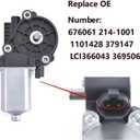 RV Gear Box Linkage with Motor Compatible with Kwikee Electric Steps with A Replace # 366043 1101428 676061 214-1001 2141001 379147 379160