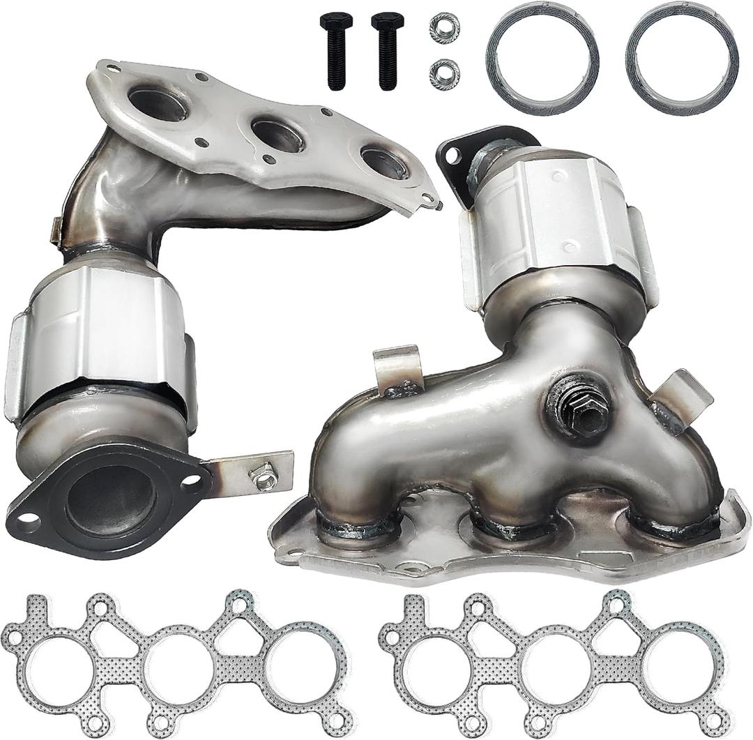 JT Exhaust Catalytic Converter Compatible with Toyota Camry 2007-2017, Avalon 2005-2018, Lexus ES350 2007-2017, Venza 2009-2015 3.5L (EPA Compliant)