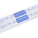 ESSENTIAL- Printed Toilet Seat Band 16-1/2" Wide X 1-1/2" Deep Use In Hotels and Motels (Case Of 500)