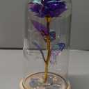 QUNPON Mothers Day Rose Gifts for Mom Flowers Rose Gifts for Women,Birthday Gifts for Women,Purple Butterfly Flowers for Mother Day Flower Gifts from Daughter Son,Gift for Mom,Sister,Her,Grandma,Wife