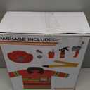 Liberry Fireman Costume for Kids 3 4 5 Years Old, Firefighter Tools with Fire Extinguisher, Pretend Play Toy Gift for Toddler Boys & Girls